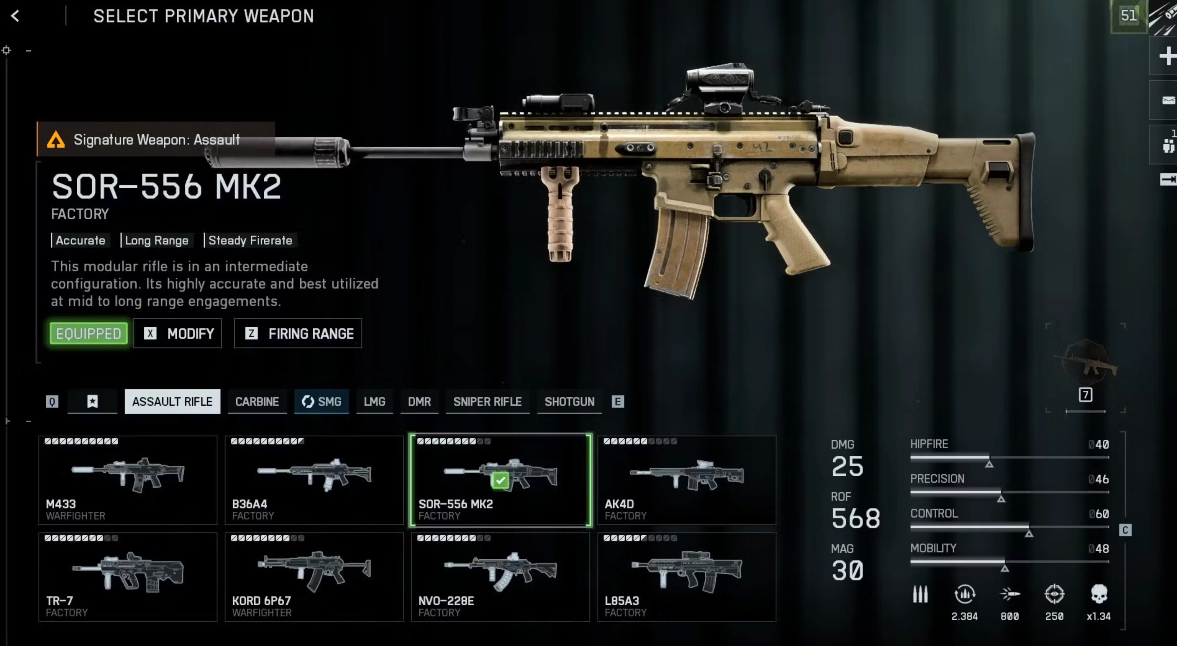 SOR-556 battlefield 6